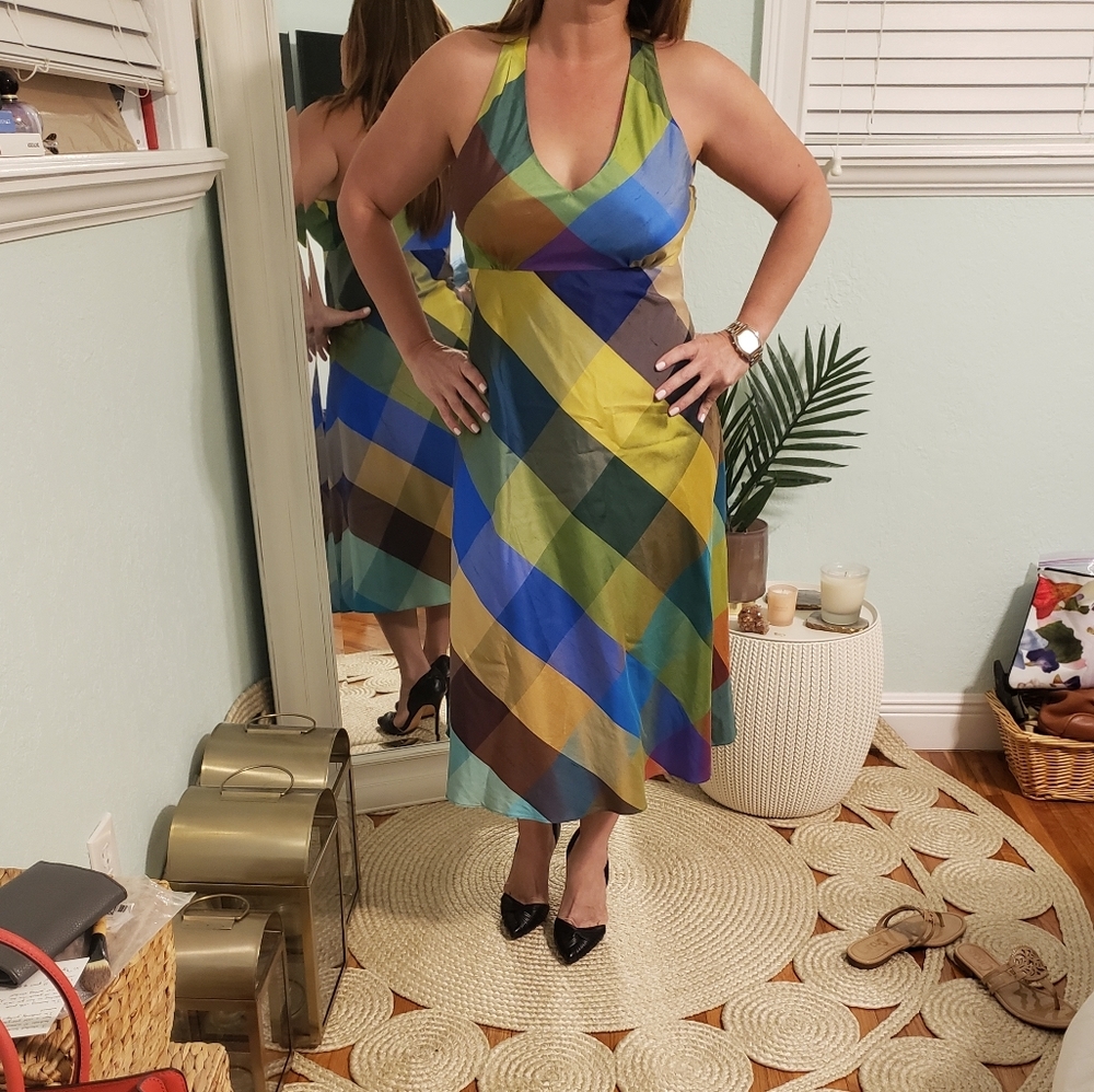 NWOT Dress size 10....100% silk